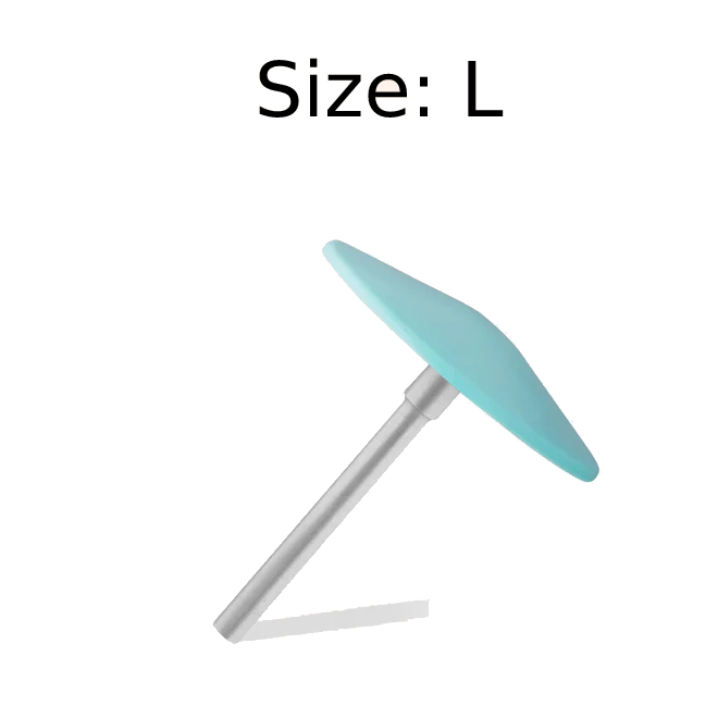 STALEKS PRO EXPERT PODODISC SLANTED PLASTIC PEDICURE DISC UMBRELLA 5 PC RINGLIKE DISPOSABLE FILE 180 GRIT SPDSET -STALEKS™ by kvadrat store