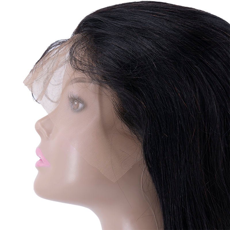 Straight 13x4 Transparent Lace Front Human Hair Wig by Private Label