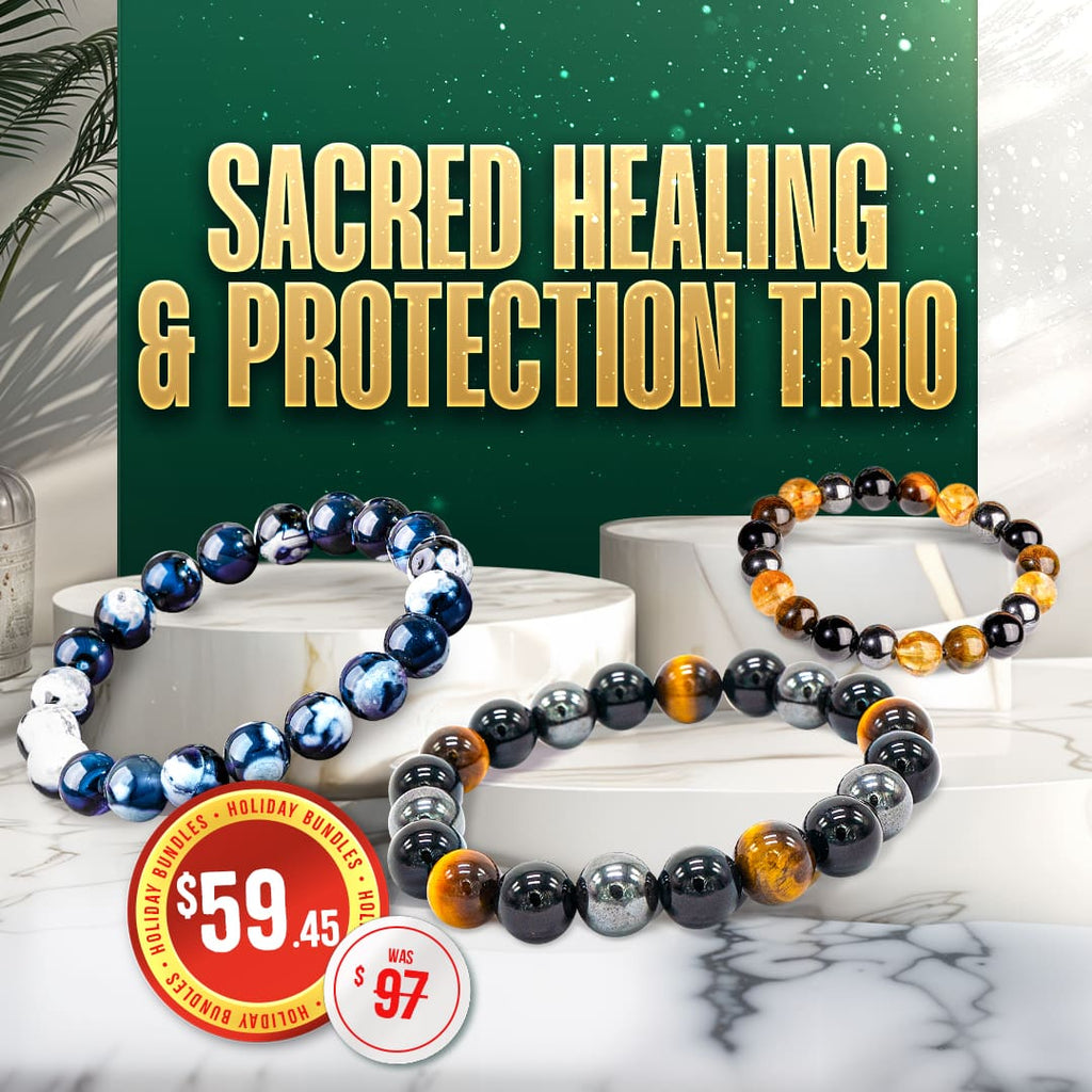 Sacred Healing & Protection Trio by Conscious Items