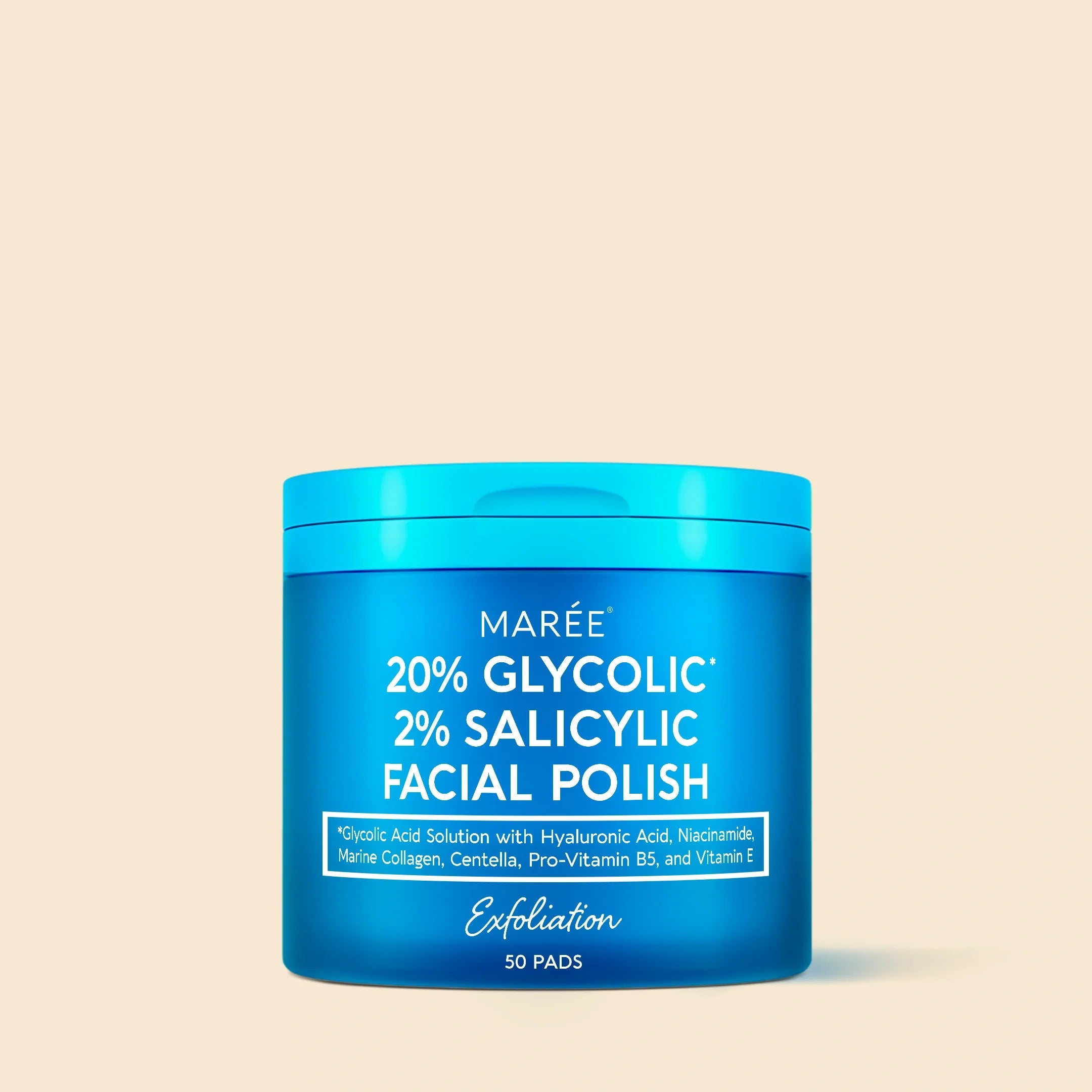 Glycolic & Salicylic Acid Peel Pads by Maree