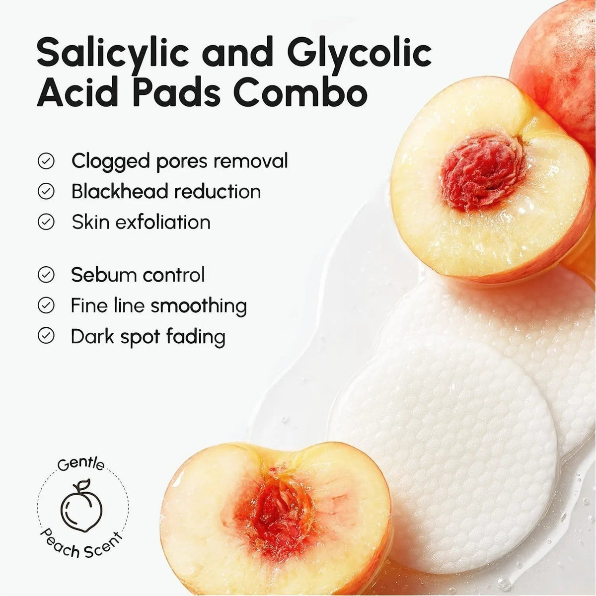 Glycolic & Salicylic Acid Peel Pads by Maree
