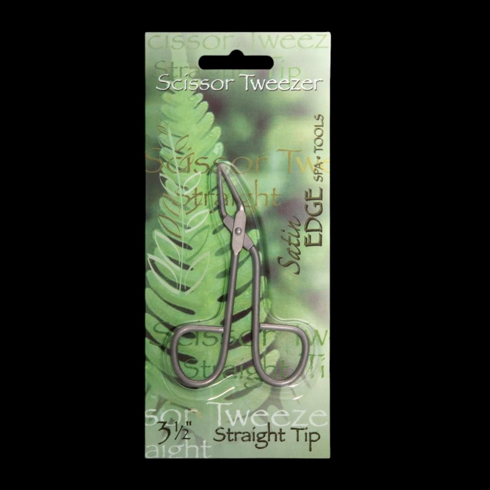 Satin Edge Scissor Tweezer by Beauty Supply 123 Outlet