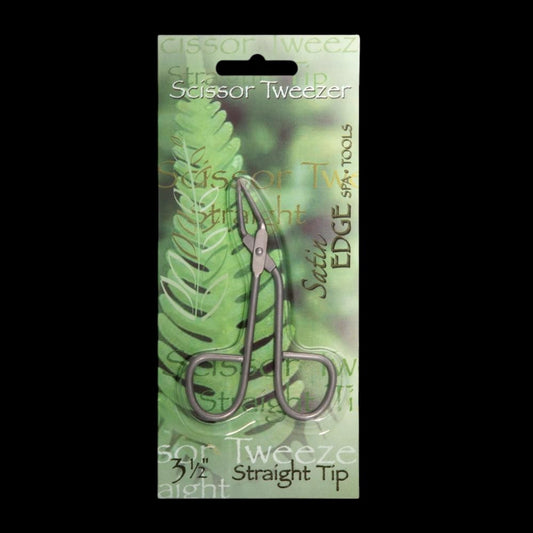 Satin Edge Scissor Tweezer by Beauty Supply 123 Outlet
