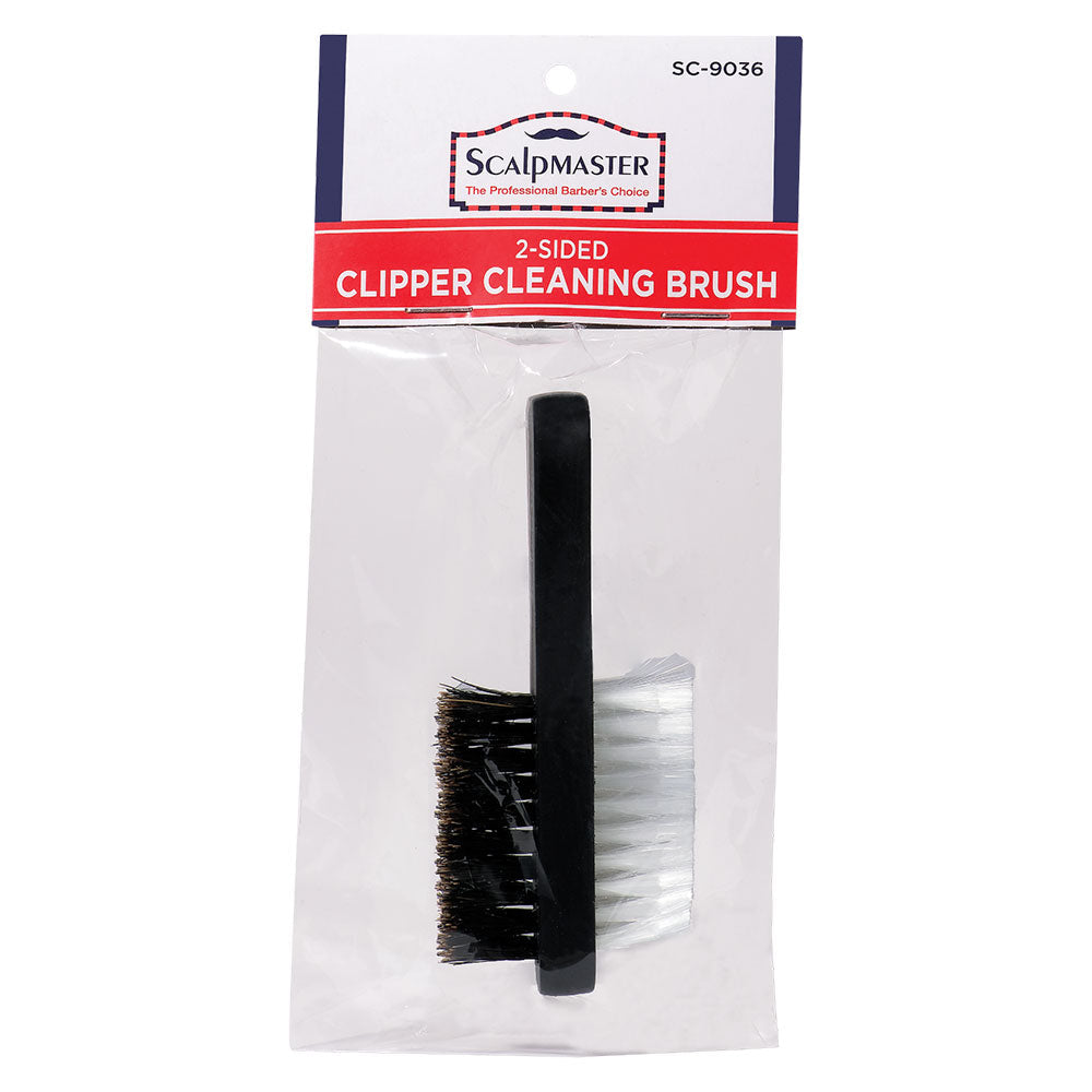 Scalpmaster 2-Sided Hair Clipper Cleaning Brush by Beauty Supply 123 Outlet