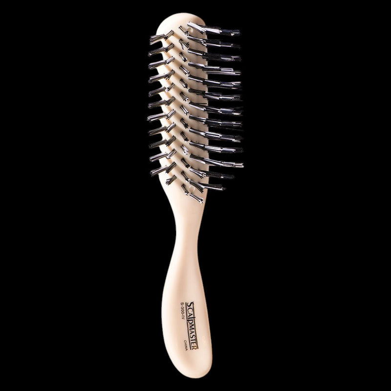 Scalpmaster 7 Row Brush - Ivory by Beauty Supply 123 Outlet