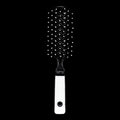 Scalpmaster 7 Row Vent Brush w/ Rubber Grip Handle by Beauty Supply 123 Outlet