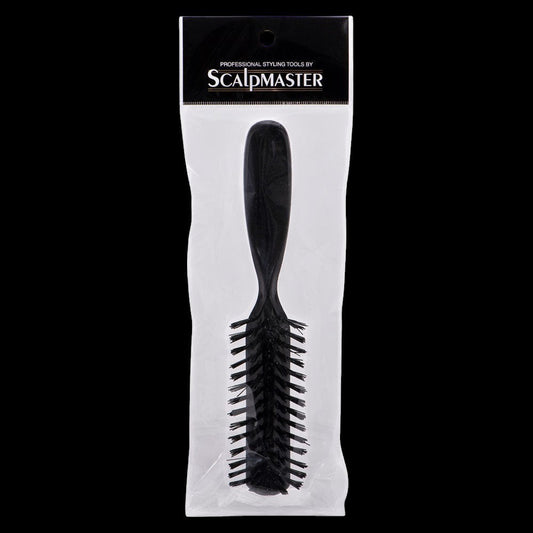 Scalpmaster Round Neck Brush - Black by Beauty Supply 123 Outlet