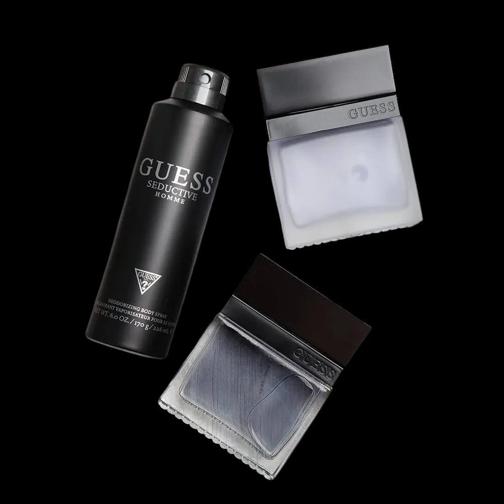 Seductive Homme By Guess For Men 4Pcs Set EDT Spray by perfumesandrea