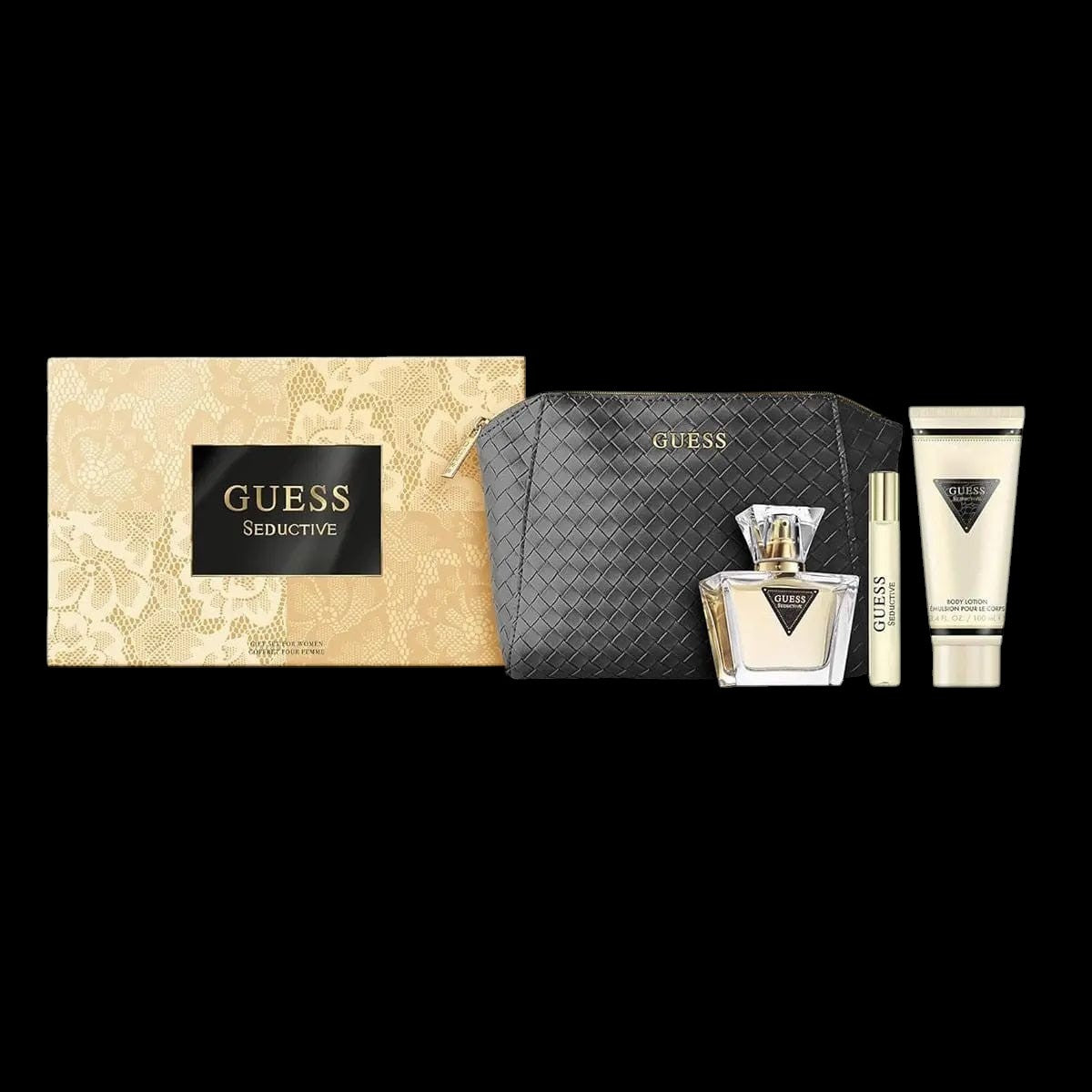 Seductive By Guess For Women 4Pcs Set EDT Spray by perfumesandrea