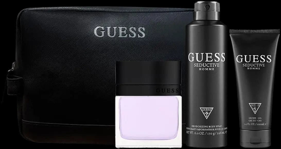 Seductive Homme By Guess For Men 4Pcs Set EDT Spray by perfumesandrea
