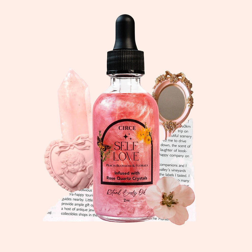 Self Love Ritual Body Oil — Confidence & Heart Healing by Circe Boutique
