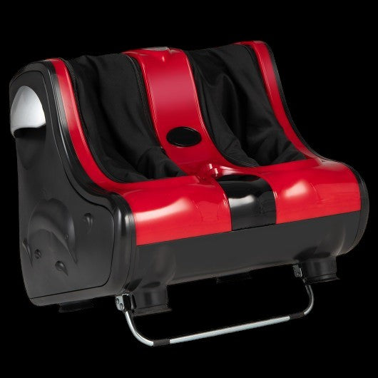 Shiatsu Kneading Rolling Vibration Heating Foot Massager-Red by VYSN