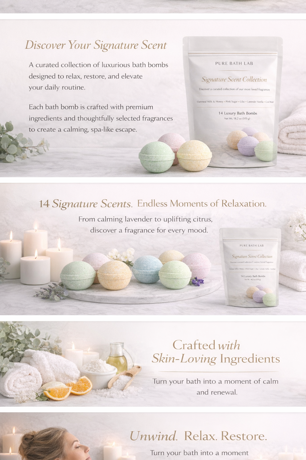 Discover Your Signature Scent Collection - A Curated Collection of our Most Loved Fragrances