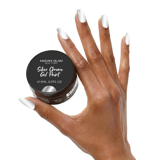 Silver Chrome Gel Paint