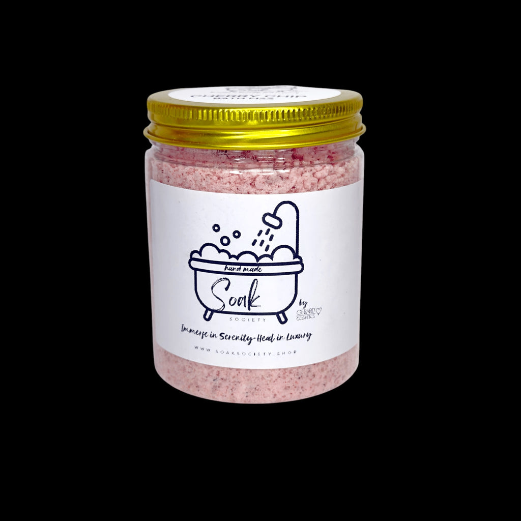 Soak Society Bath Fizz - Cherry Chip by Gerard Cosmetics