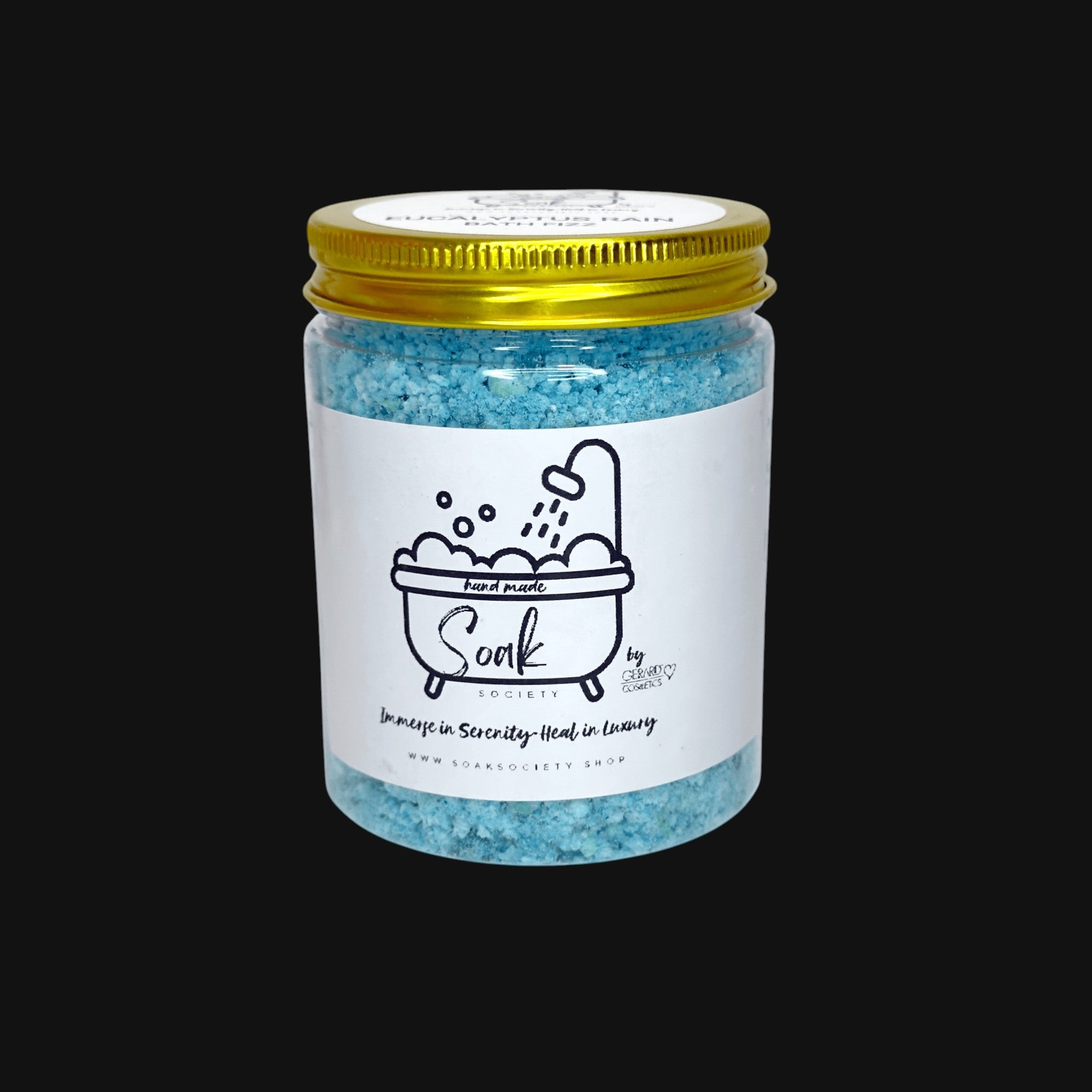Soak Society Bath Fizz - Eucalyptus Rain by Gerard Cosmetics