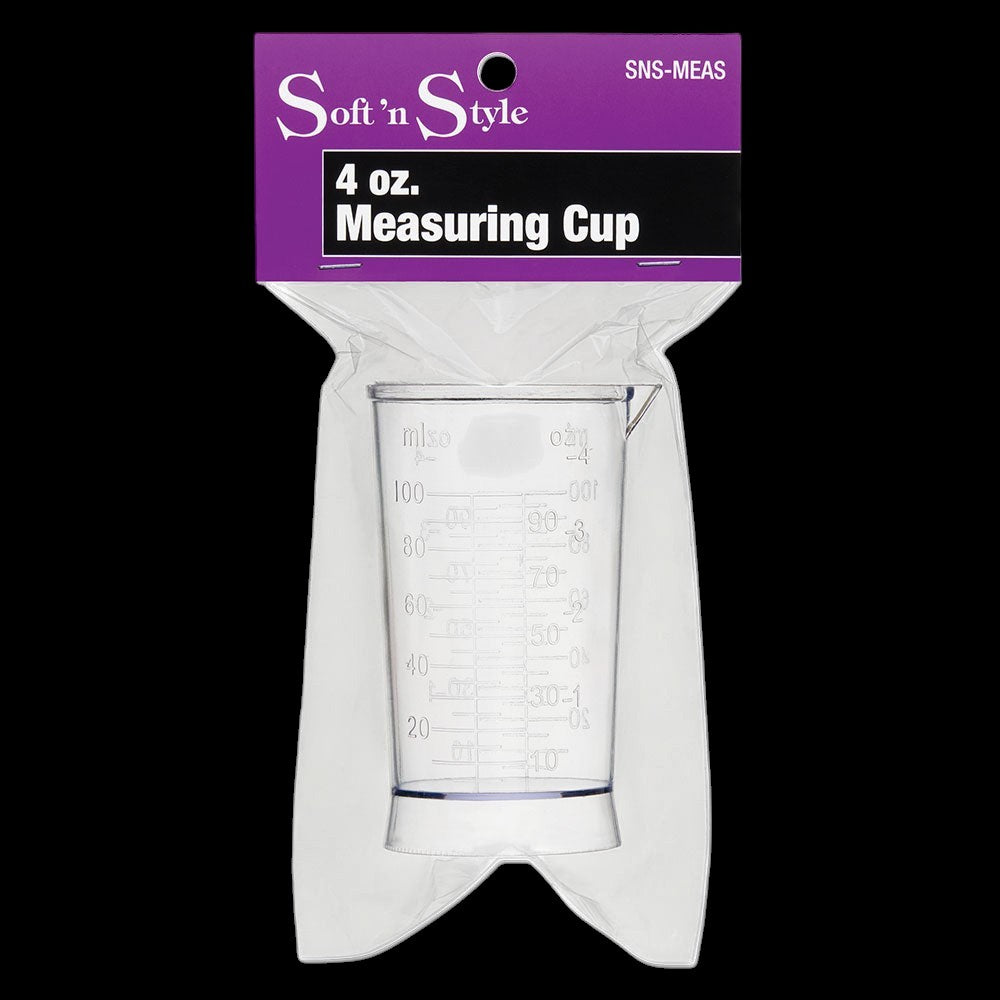 Soft 'N Style Measuring Cup 4oz by Beauty Supply 123 Outlet