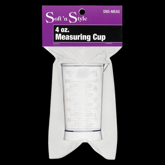 Soft 'N Style Measuring Cup 4oz by Beauty Supply 123 Outlet