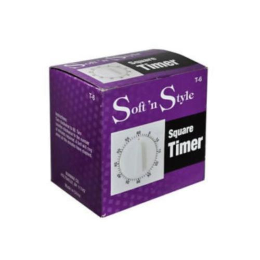 Soft 'N Style Square Timer by Beauty Supply 123 Outlet