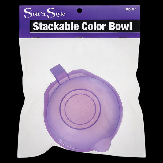 Soft 'N Style Stackable Color Bowl by Beauty Supply 123 Outlet