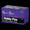 Soft 'N Style 2" Blonde Bobby Pins - 1lb by Beauty Supply 123 Outlet