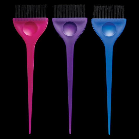 Soft 'N Style 3pc Translucent Dye Brush Set by Beauty Supply 123 Outlet