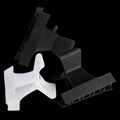 Soft 'N Style Butterfly 2" Clamps - Black and White by Beauty Supply 123 Outlet