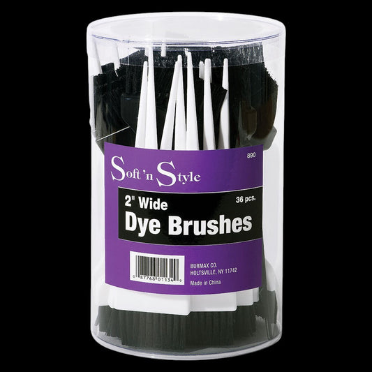Soft 'N Style Dye Brushes 36pcs by Beauty Supply 123 Outlet