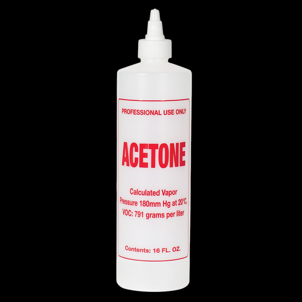 Soft 'N Style Imprinted Acetone Bottle 16oz by Beauty Supply 123 Outlet