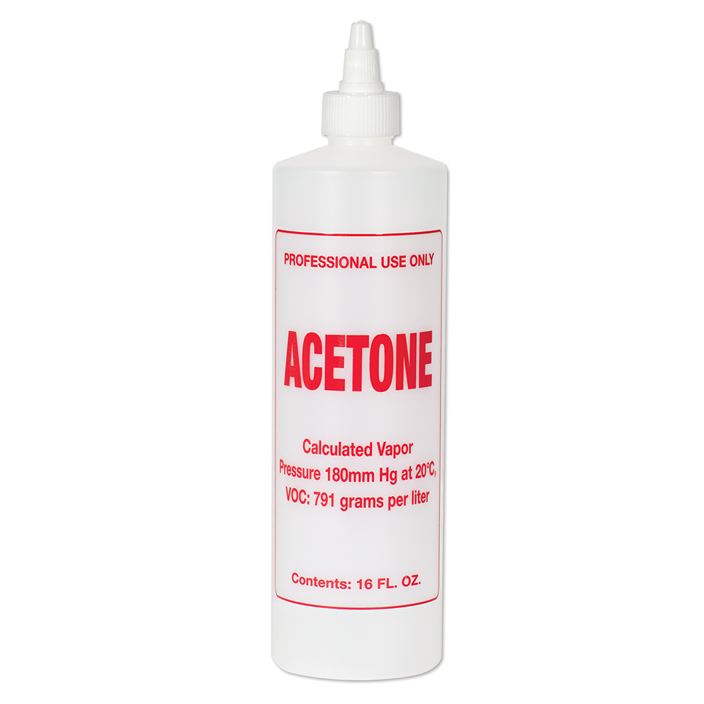 Soft 'N Style Imprinted Acetone Bottle 16oz by Beauty Supply 123 Outlet