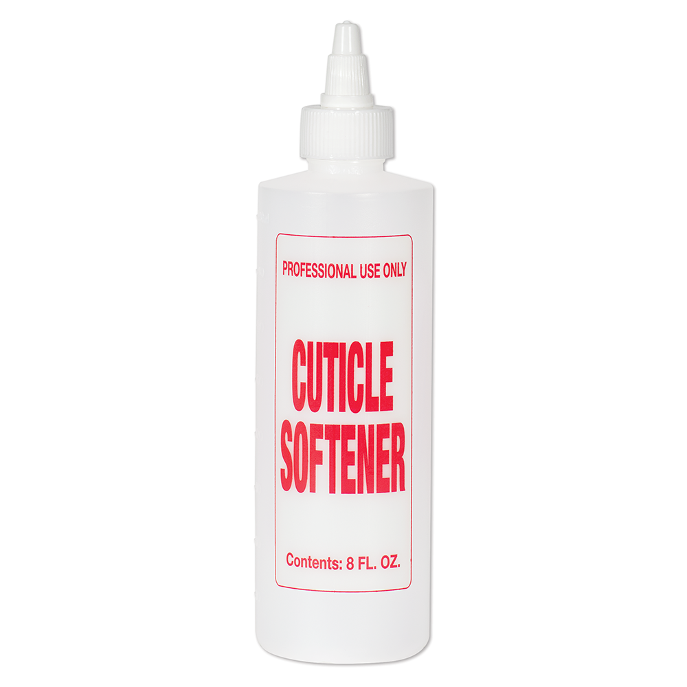 Soft 'N Style Imprinted Cuticle Softener Bottle - 8oz by Beauty Supply 123 Outlet