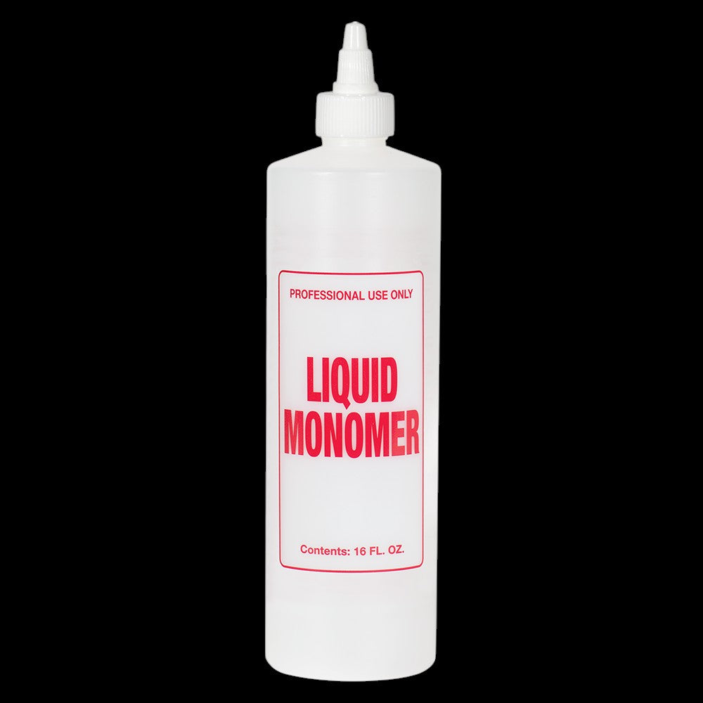Soft 'N Style Imprinted Liquid Monomer Bottle - 16oz by Beauty Supply 123 Outlet