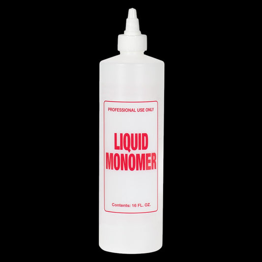 Soft 'N Style Imprinted Liquid Monomer Bottle 8oz by Beauty Supply 123 Outlet