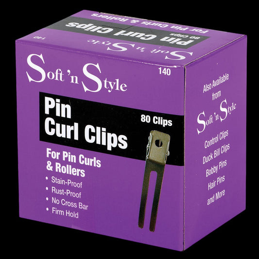 Soft 'N Style Pin Curl Clips by Beauty Supply 123 Outlet
