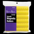 Soft 'N Style Smooth Magnetic Hair Rollers - Long Yellow by Beauty Supply 123 Outlet