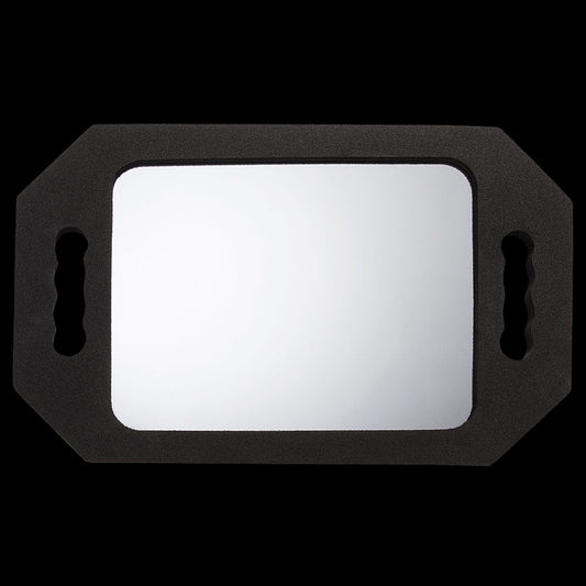 Soft 'N Style Soft Foam Mirror - Black by Beauty Supply 123 Outlet