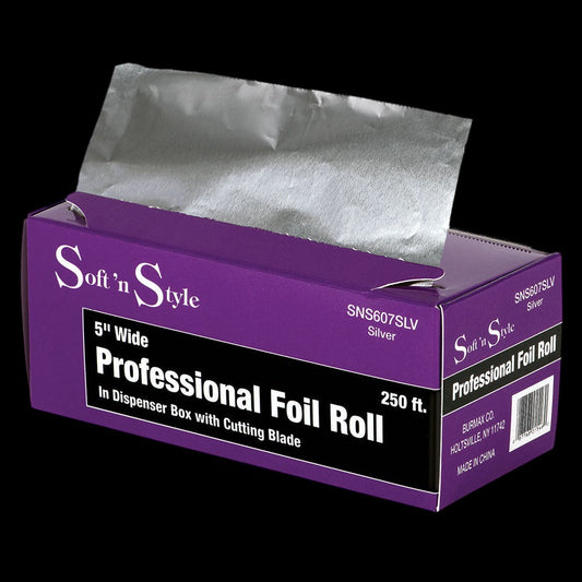 Soft 'N Style Wide Professional Foil Roll - 5" x 250' by Beauty Supply 123 Outlet
