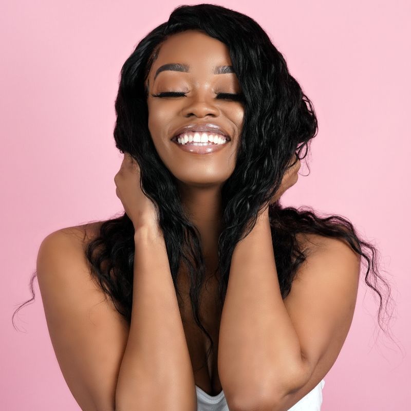 Spanish Wave 100% Human Hair Bundles by Private Label