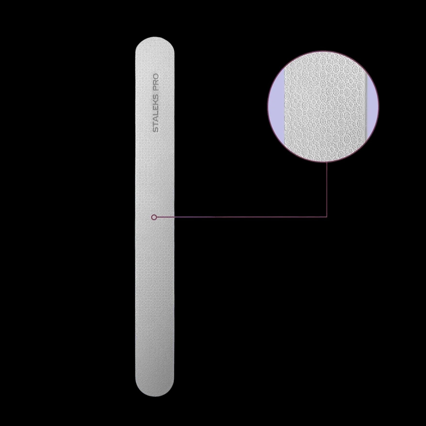 STALEKS PRO EXPERT 10 STAINLESS STEEL LASER NAIL FILE 165 MM FE-10-165- STALEKS™ by kvadrat store