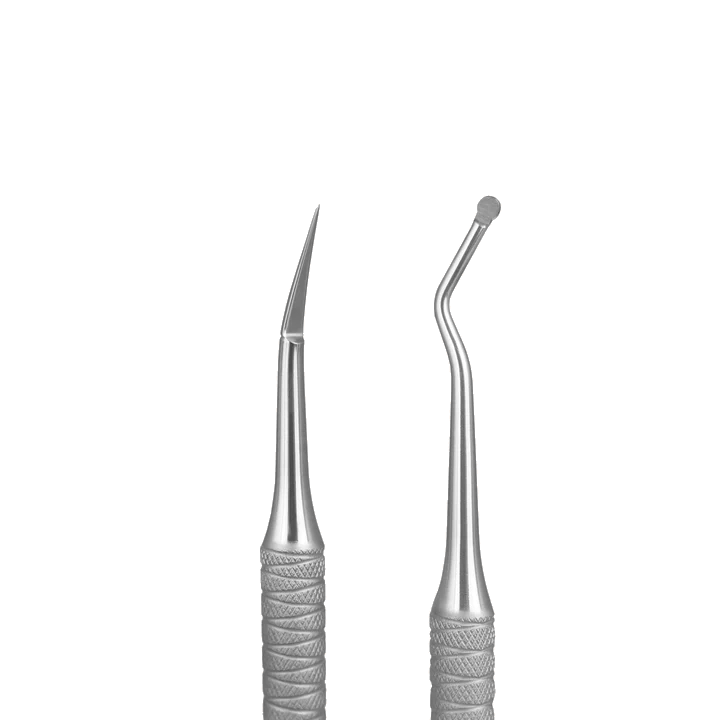 STALEKS PRO EXPERT 20/1 CUTICLE PUSHER (CURETTE HEMISPHERE+ CLEANER) PE-20/1- STALEKS™ by kvadrat store