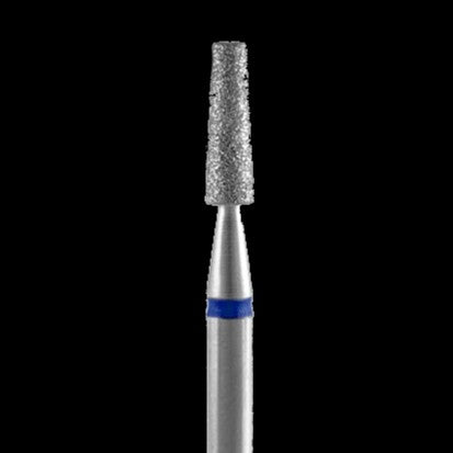 DIAMOND NAIL DRILL BIT, "FRUSTUM", BLUE, HEAD DIAMETER 2.5/8MM (FA70B025/8) - STALEKS™ by kvadrat store