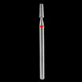 DIAMOND NAIL DRILL BIT, "FRUSTUM", RED, HEAD DIAMETER 2.5/8MM (FA70R025/8) - STALEKS™ by kvadrat store