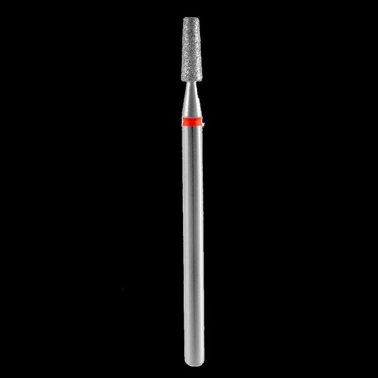 DIAMOND NAIL DRILL BIT, "FRUSTUM", RED, HEAD DIAMETER 2.5/8MM (FA70R025/8) - STALEKS™ by kvadrat store