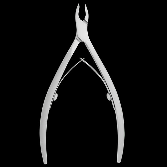 STALEKS PRO SMART 50 PROFESSIONAL SPRING CUTICLE NIPPERS 1/4 JAW 0.12 INCH 4 MM NS-50-4- STALEKS™ by kvadrat store