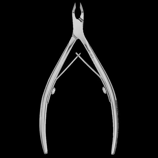 STALEKS PRO SMART 50 PROFESSIONAL SPRING CUTICLE NIPPERS 1/4 JAW 0.12 INCH 5 MM NS-50-5- STALEKS™ by kvadrat store