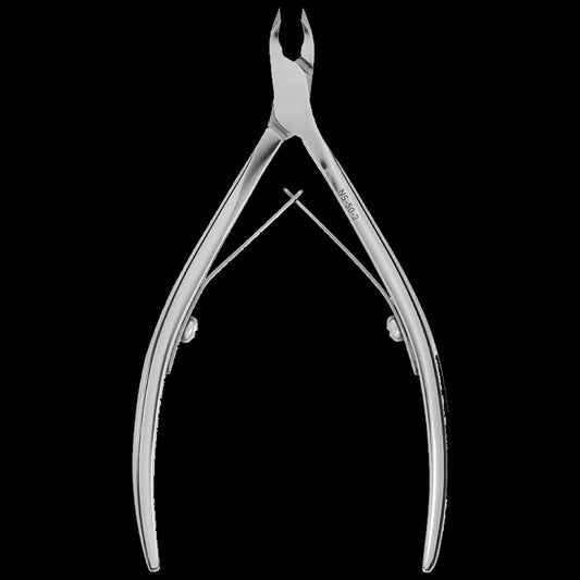STALEKS PRO SMART 50 PROFESSIONAL SPRING CUTICLE NIPPERS 1/4 JAW 0.12 INCH 3 MM NS-50-3- STALEKS™ by kvadrat store