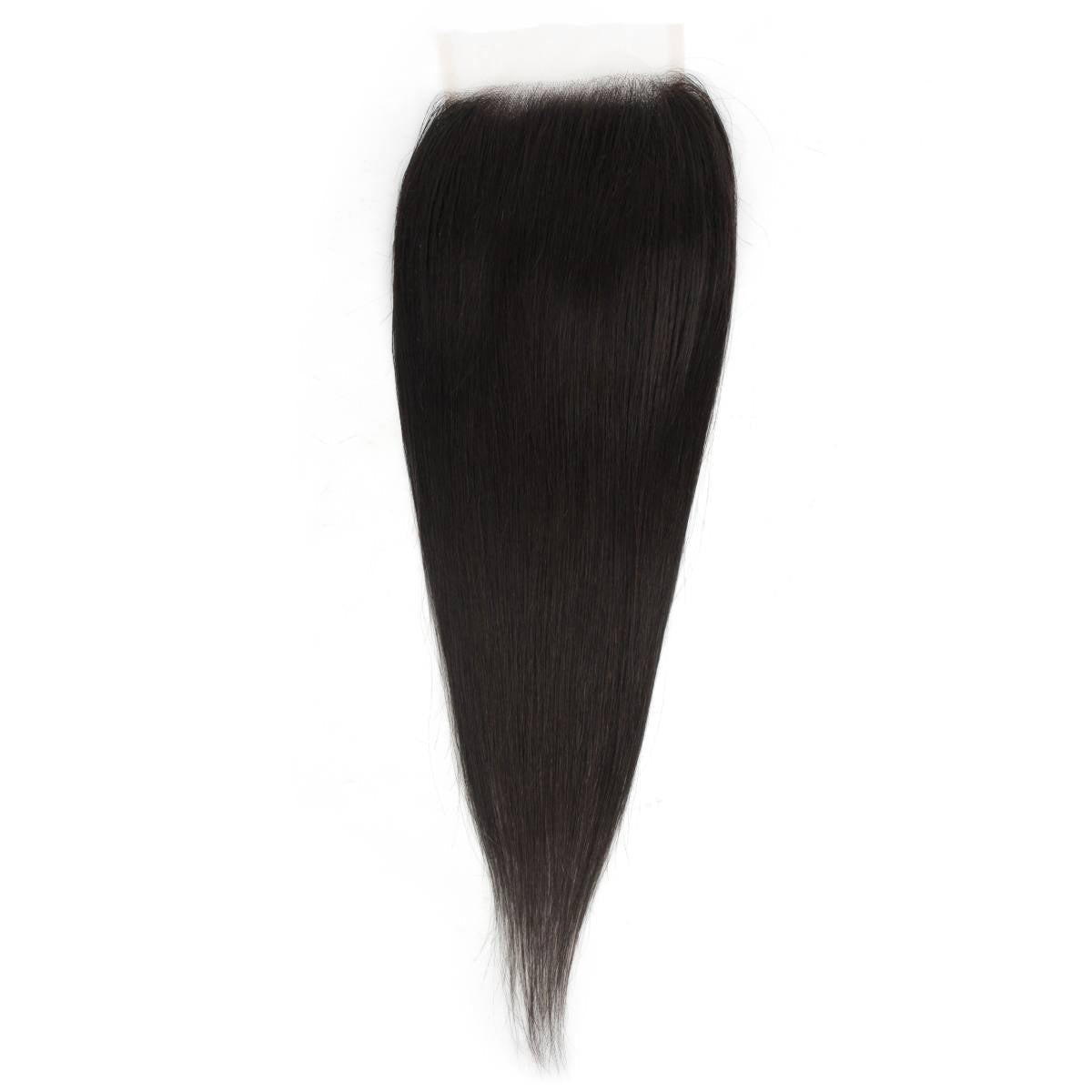 Straight 5x5 Transparent Lace Human Hair Closure by Private Label
