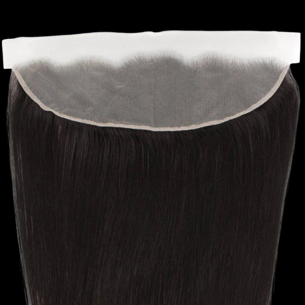 Brazilian Straight 13x4 Transparent Lace Human Hair Frontal by Private Label