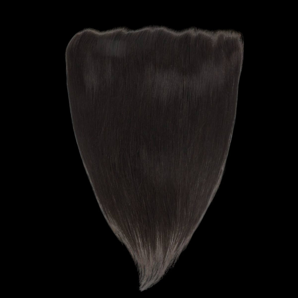 Brazilian Straight 13x4 Transparent Lace Human Hair Frontal by Private Label