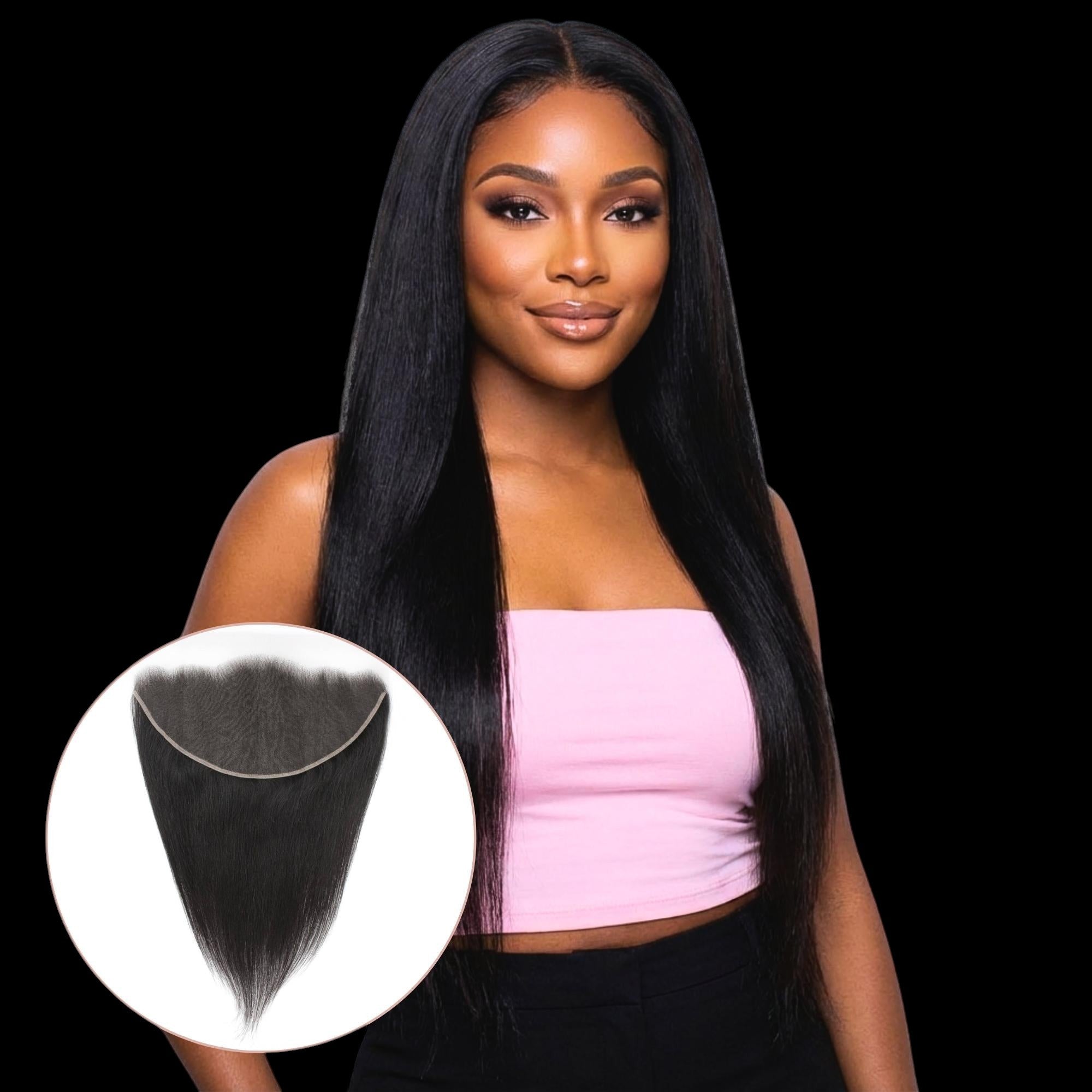 Straight 13x6 HD Lace Human Hair Frontal by Private Label